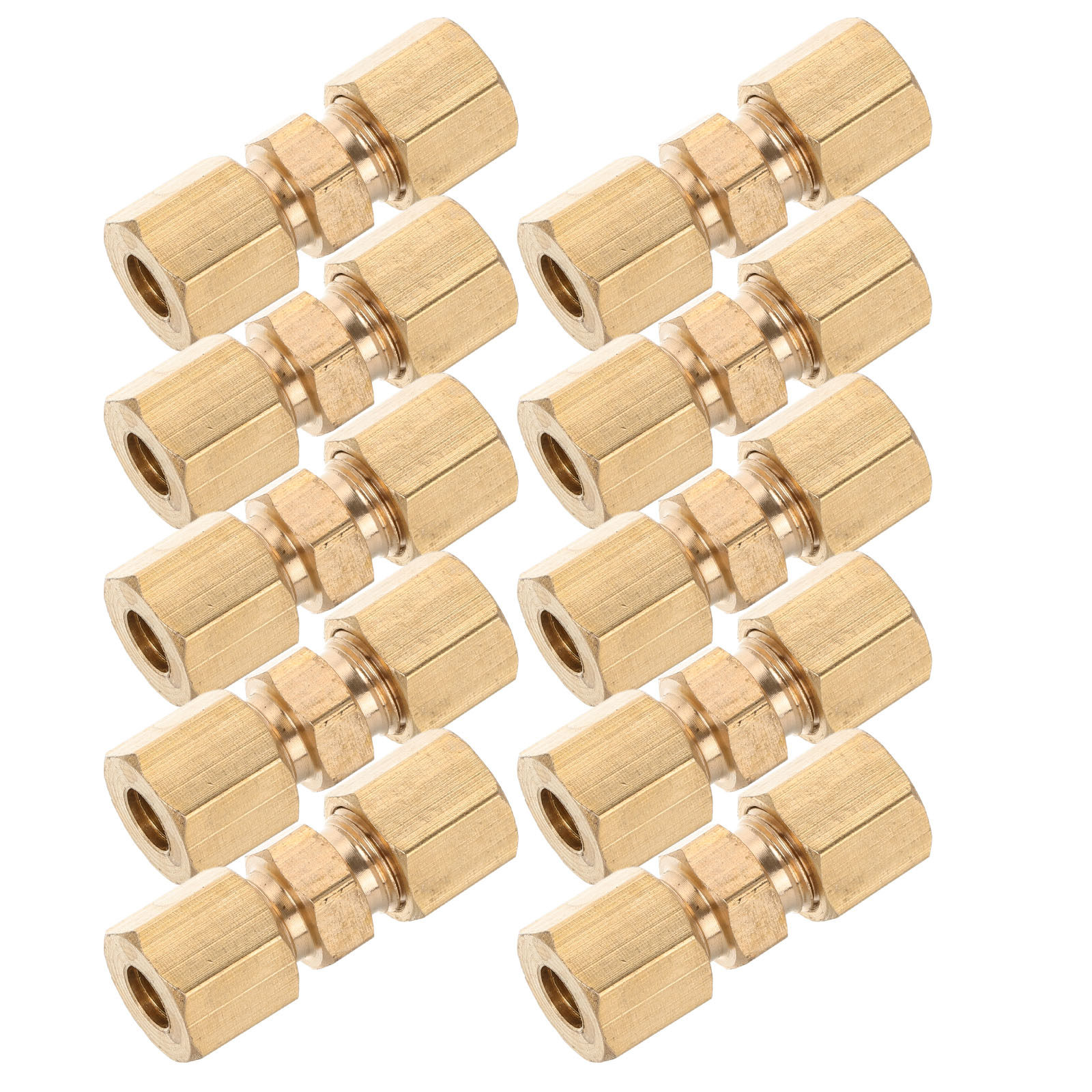 Compression Fitting Brass - 10 Adet Pirinç Fren Hattı Bağlantı