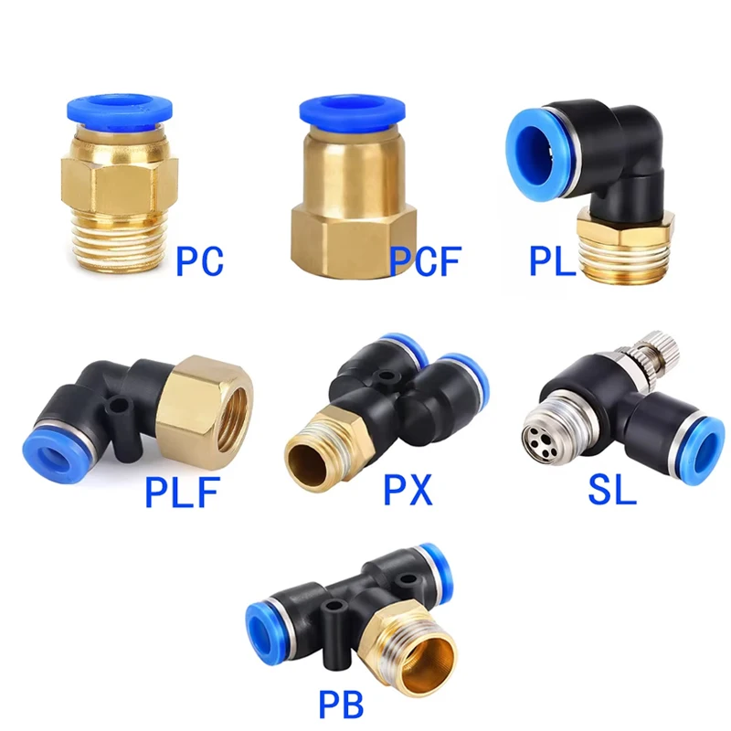 1 adet pnömatik hızlı bağlantı - Compression Fitting Brass incelemesi ve fiyatı